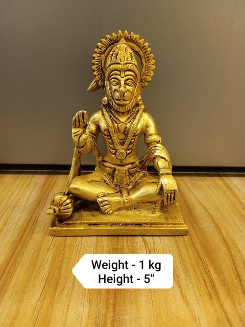 Hanuman ji sitting
