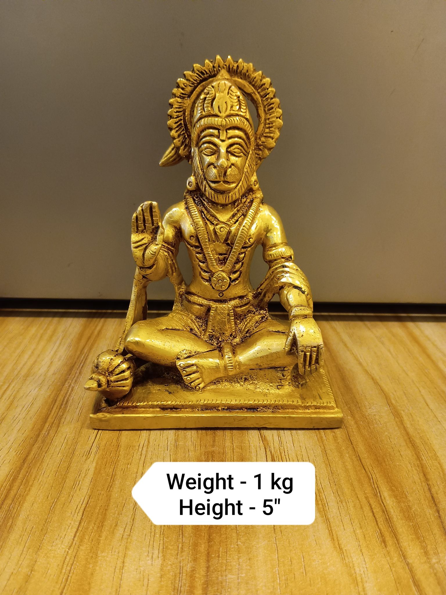 Hanuman ji sitting