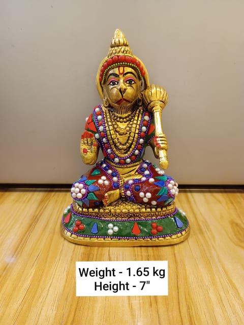 Hanuman ji sitting