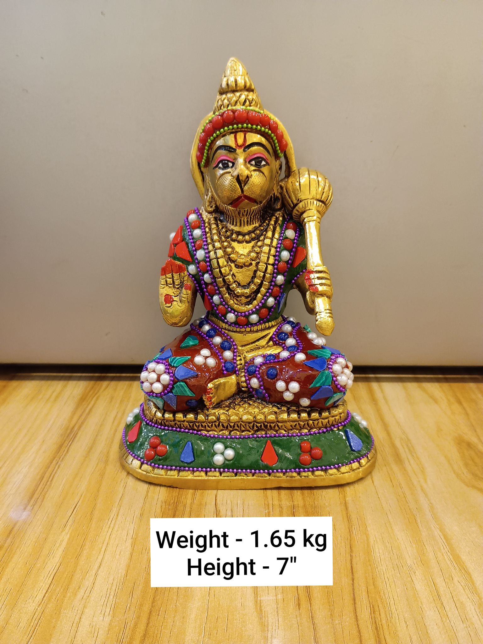 Hanuman ji sitting